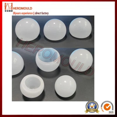 Plastic Injection & Blowing Moulds Plastic LED PC Spherical Lampshade Mould Heromould
