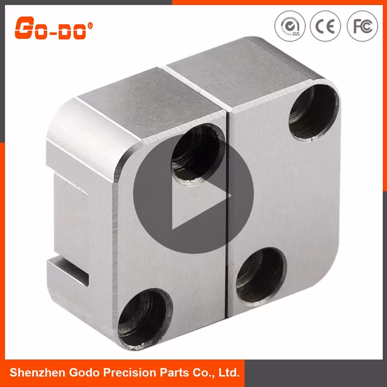 High Standard Precision Components Square Interlocks Central Machinery Mould Part